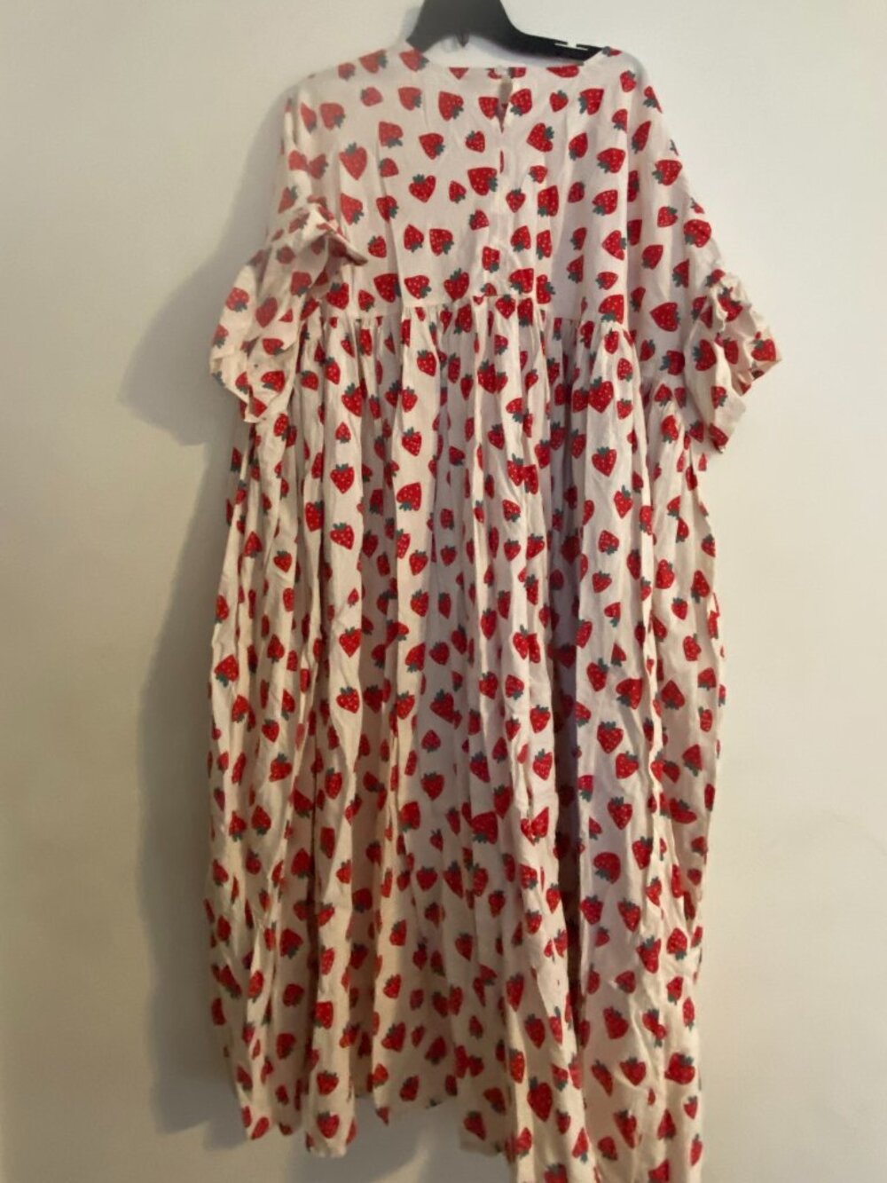 Nettle Studios Strawberry Cotton Poplin Mushroom Dress - OS+ - Picture 4 of 6